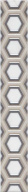 AD/A403/6343 Гран Пале 40x6 керамический бордюр KERAMA MARAZZI