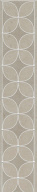 AZ/A012/SG1712 Туф бежевый светлый матовый 40,2х7,7 бордюр KERAMA MARAZZI