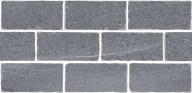 BR023T Роверелла серый мозаичный 34,5x14,7x0,9 бордюр KERAMA MARAZZI