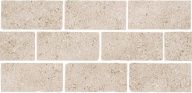 BR024T Роверелла бежевый мозаичный 34,5x14,7x0,9 бордюр KERAMA MARAZZI