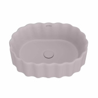 CC.wb.50/MAL Раковина ARTBASIN Conchiglia накладная 50, мальва матовая KERAMA MARAZZI