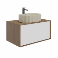 CC.wb.50/SAN Раковина ARTBASIN Conchiglia 50 см, цв песочный KERAMA MARAZZI