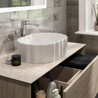 CC.wb.50/WHT Раковина ARTBASIN Conchiglia 50 см, цв белый глянцевый KERAMA MARAZZI