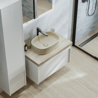CI.wb.50/SAN Раковина Circo/Чирко накладная 50, песочная матовая KERAMA MARAZZI