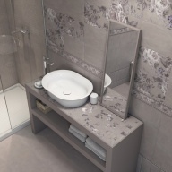 CN.wb.65 Раковина CANALETTO 65x40 с крепежом KERAMA MARAZZI