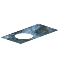 CO2.SG567502R/97 Спец. изделие декоративное CONO Onice синий 97*48.5 керам. декор KERAMA MARAZZI