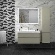CU.100/LIM Тумба CUBO подвесная 100 лимо 2 ящика KERAMA MARAZZI