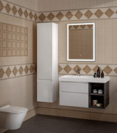 CU.165Lh/WHT Пенал CUBO левый 165 белый KERAMA MARAZZI