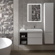 CU.165Rh/WHT Пенал CUBO правый 165 белый KERAMA MARAZZI