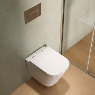 CU.T.wc.02 Унитаз Кубо Торнадо подвесной с системой смыва торнадо с крепежом и сиденьем, белый глянцевый KERAMA MARAZZI CU.T.wc.02 Унитаз Кубо Торнадо подвесной с системой смыва торнадо с крепежом и сиденьем, белый глянцевый KERAMA MARAZZI