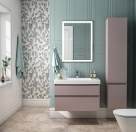 CUB.165Rh/MAL Пенал Cubo/Кубо подвесной правый 165, мальва матовый KERAMA MARAZZI CUB.165Rh/MAL Пенал Cubo/Кубо подвесной правый 165, мальва матовый KERAMA MARAZZI