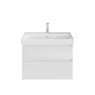 CUB.70.2/WHT.M Тумба CUBO подвесная с ящиками 70, белая матовая KERAMA MARAZZI