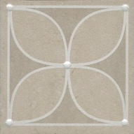 AZ/A013/SG1712 Туф бежевый светлый матовый 7,7х7,7 вставка KERAMA MARAZZI