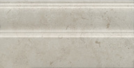 FMA028R Плинтус Карму серый светлый матовый обрезной 30х15 KERAMA MARAZZI