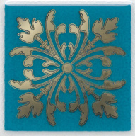 HGD/D252/5246 Клемансо бирюзовый 4.9*4.9 керамическая вставка KERAMA MARAZZI HGD/D252/5246 Клемансо бирюзовый 4.9*4.9 керамическая вставка KERAMA MARAZZI