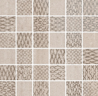 DD2014/MM Про Дабл бежевый мозаичный 30x30 керамический декор KERAMA MARAZZI