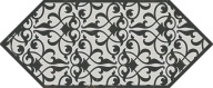 HGD/A481/35006 Келуш 2 черно-белый 14х34 декор KERAMA MARAZZI