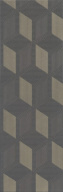 HGD/B428/12144R Морандо серый темный обрезной 25*75 декор KERAMA MARAZZI