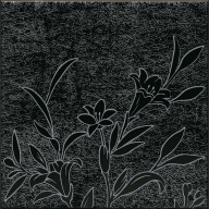 HGD/B569/5292 Барберино 5 черный глянцевый 20x20x0,69 декор KERAMA MARAZZI