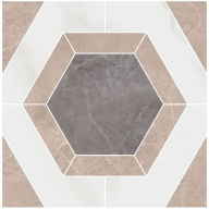 ID101 Гран Пале наборный 25,1x20,1 керамический декор KERAMA MARAZZI