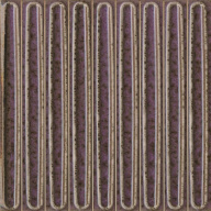KMD2SOB005BN чипсет Далия фиолетовый глянцевый 20x20x0,95 декор KERAMA MARAZZI