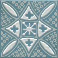 KMD3STA020GN Бахия 2 бирюзовый глянцевый 9,8x9,8x0,7 декор KERAMA MARAZZI
