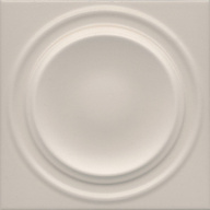 OBE001 Аква Альта 2 белый матовый структура 20x20x0,95 декор KERAMA MARAZZI