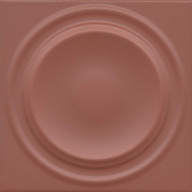 OBE003 Аква Альта 2 красный матовый структура 20x20x0,95 декор KERAMA MARAZZI