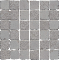 SBM004/DD640220 Про Фьюче серый мозаичный 30x30x0,9 декор мозаичный (гранит) KERAMA MARAZZI