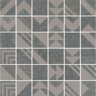 SBM014/DD204020 Про Нордик серый темный мозаичный 30x30x0,9 декор мозаичный (гранит) KERAMA MARAZZI
