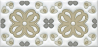 STG/A616/16000 Клемансо орнамент 7.4*15 декор KERAMA MARAZZI