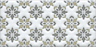STG/A619/16000 Клемансо орнамент 7.4*15 декор KERAMA MARAZZI