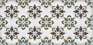 STG/B619/16000 Клемансо орнамент 7.4*15 декор KERAMA MARAZZI