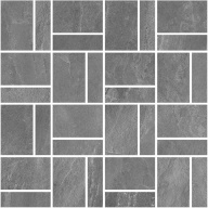T021/DD2038 Про Слейт серый мозаичный 30*30 декор KERAMA MARAZZI