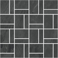 T021/DD2039 Про Слейт антрацит мозаичный 30*30 декор KERAMA MARAZZI