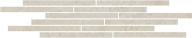 T025/11207 Карму мозаичный бежевый матовый 75х15 декор KERAMA MARAZZI