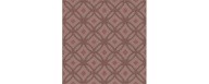 VT/B607/1336 Агуста 1 розовый матовый 9,8x9,8x0,7 декор KERAMA MARAZZI