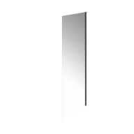 CT.100.FP.BLK.M Душевая боковая панель CRISTALLO, 100х210, матовый черный KERAMA MARAZZI