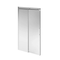 CT.120.SD.BN Душевая дверь CRISTALLO, раздвижная с функцией soft close, 120х210, брашированный никел KERAMA MARAZZI
