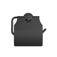 IS.07.KM.BLK.M Держатель для туалетной бумаги Изола настенный, черный матовый KERAMA MARAZZI