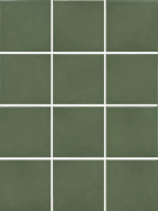 KM1010G0050N Бахия зелёный глянцевый 29,8х39,8 из 12 частей 9,8x9,8x0,7 керамогранит KERAMA MARAZZI