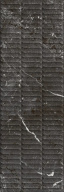 KM3090B0170R Тубкаль чёрный глянцевый структура обрезной 30x89,5x1,05 керамическая плитка KERAMA MARAZZI