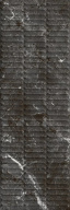 KM3090B0170R Тубкаль чёрный глянцевый структура обрезной 30x89,5x1,05 керамическая плитка KERAMA MARAZZI