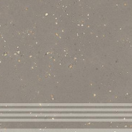 KM6060G1211R8GRF Ступень Пунтум серый матовый обрезной 30x60x0,8 KERAMA MARAZZI