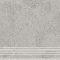 KM6060G1231R8GRF Ступень Сплит серый светлый матовый обрезной 30x60x0,8 KERAMA MARAZZI