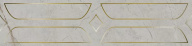 KMB3STA001BR Ифран серый светлый глянцевый обрезной 60x14,5x0,9 бордюр KERAMA MARAZZI
