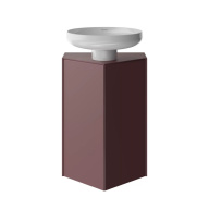 KMCACb50MMp0 Тумба-модуль Caravan/Караван под раковину со столеш. без боковин, подвесная 50, мароккан. гранатовый KERAMA MARAZZI