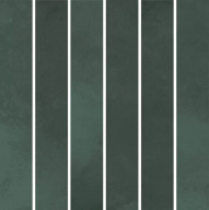 KMD2MSM005BN Фес мозаичный зелёный тёмный глянцевый 15x15x0,77 декор KERAMA MARAZZI