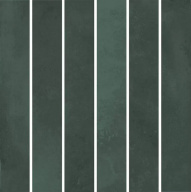 KMD2MSM005BN Фес мозаичный зелёный тёмный глянцевый 15x15x0,77 декор KERAMA MARAZZI