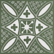 KMD3STA019GN Бахия 2 зелёный глянцевый 9,8x9,8x0,7 декор KERAMA MARAZZI